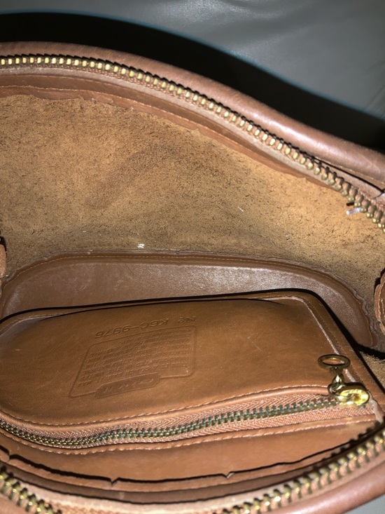 Rare Vtg 90’S Coach 9976 leather brown crossbody bag purse rare Anderson. - Picture 6 of 6